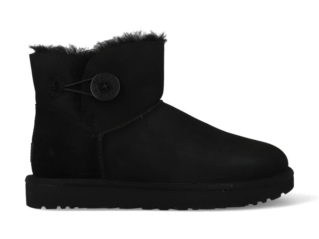 UGG Mini Bailey Button II Classic 1016422/BLK Zwart-36 Top Merken Winkel