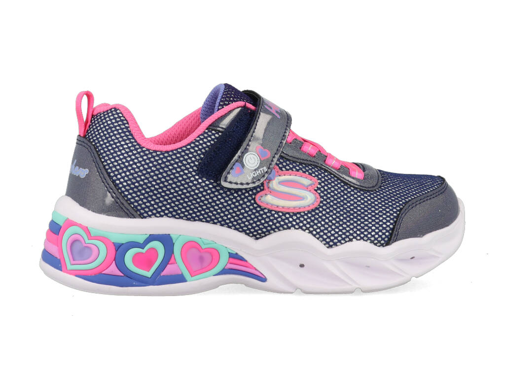 SKECHERS Kids sneakers Blinkschuh SHIMMER BEAMS SPORTY GLOW