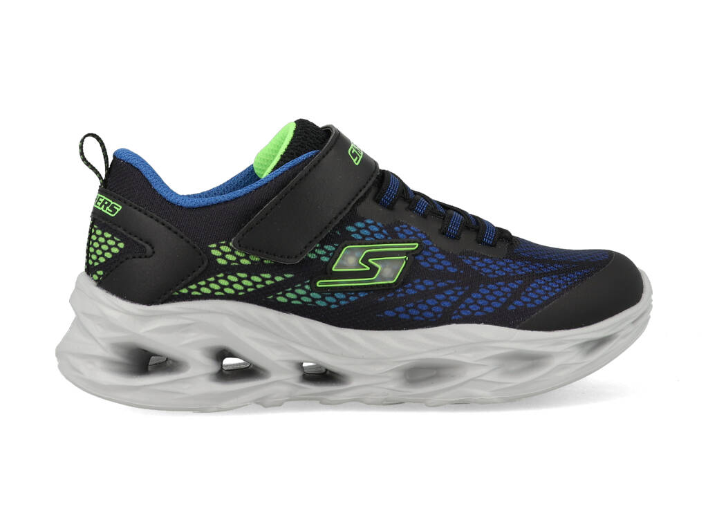 Skechers Vortrex Flash 400030L-BBLM Zwart-Blauw-28