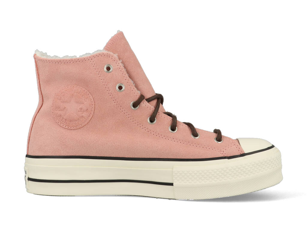 Converse All Stars Chuck Taylor 566566C Lift Hi Roze-36.5