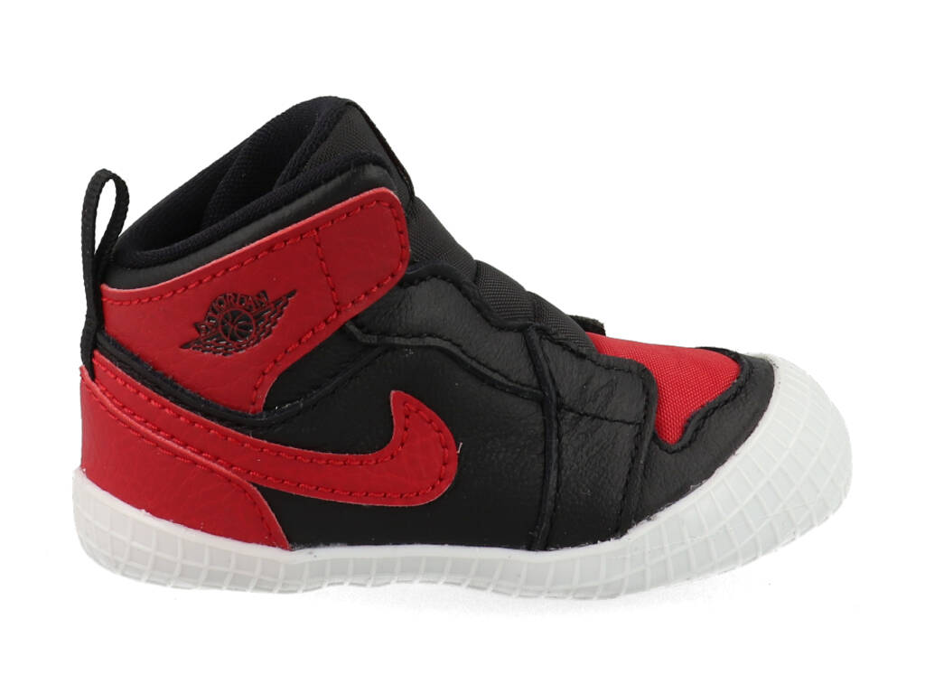 Nike Jordan 1 Crib AT3745-023 Zwart-Rood