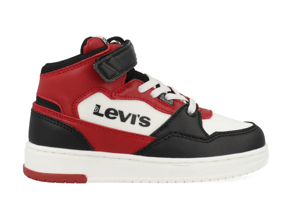 Levi's Sneakers BLOCK MID VEL K VIRV0012T Zwart-Rood-28