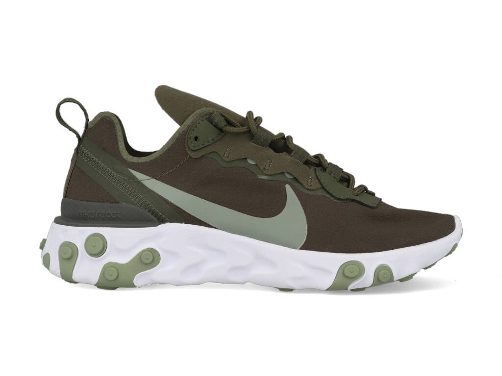 Nike React Element 55 BQ2728-302 Groen / Wit-36.5