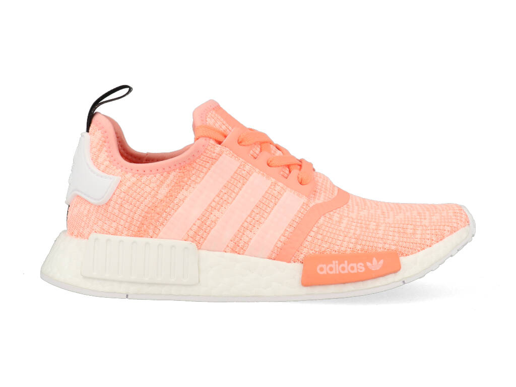 Adidas NMD R1 Primeknit Sneakers Sunglow-White