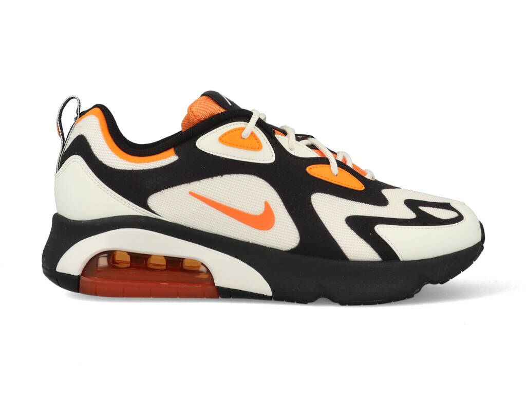 Nike Air Max 200 CI3865-004 Wit / Zwart / Oranje-44.5