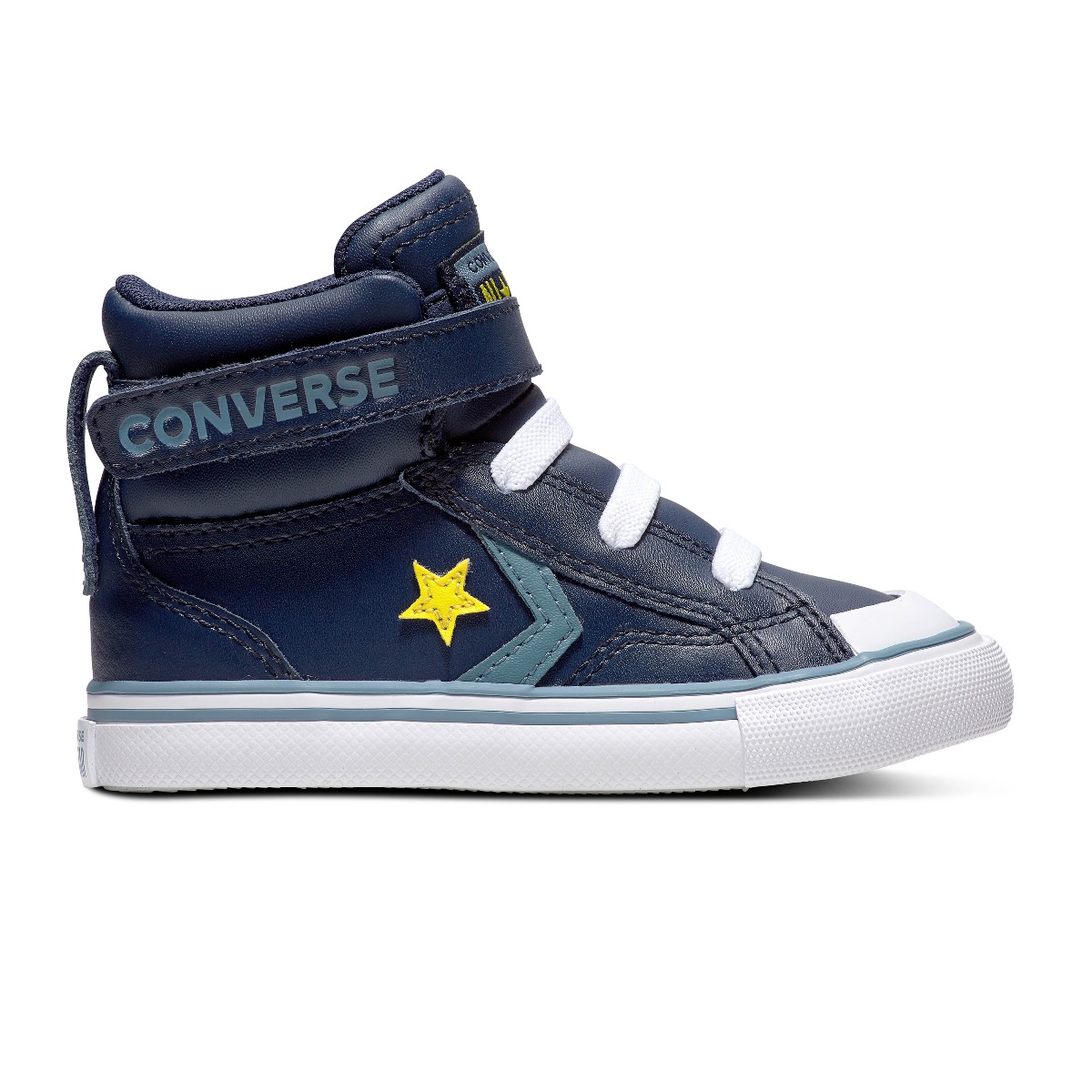 Converse All Star Pro Blaze Strap Hi sneakers blauw-wit