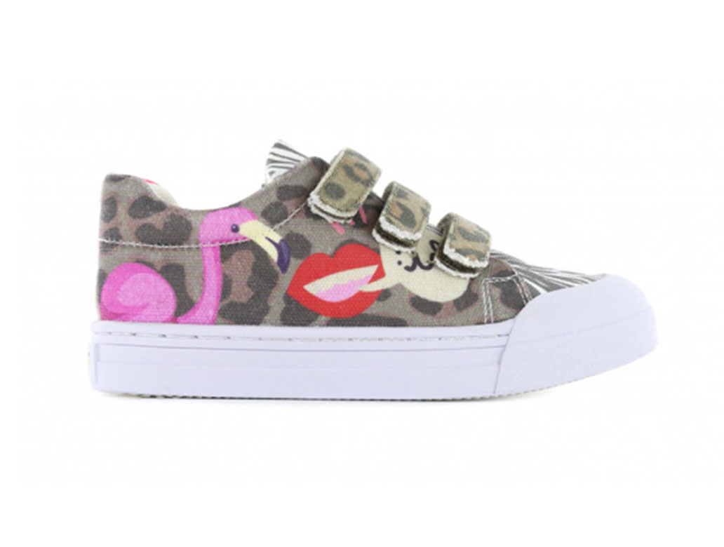 Go Banana&apos;s Sneakers GB_FLAMINGO-V Roze / Bruin-20