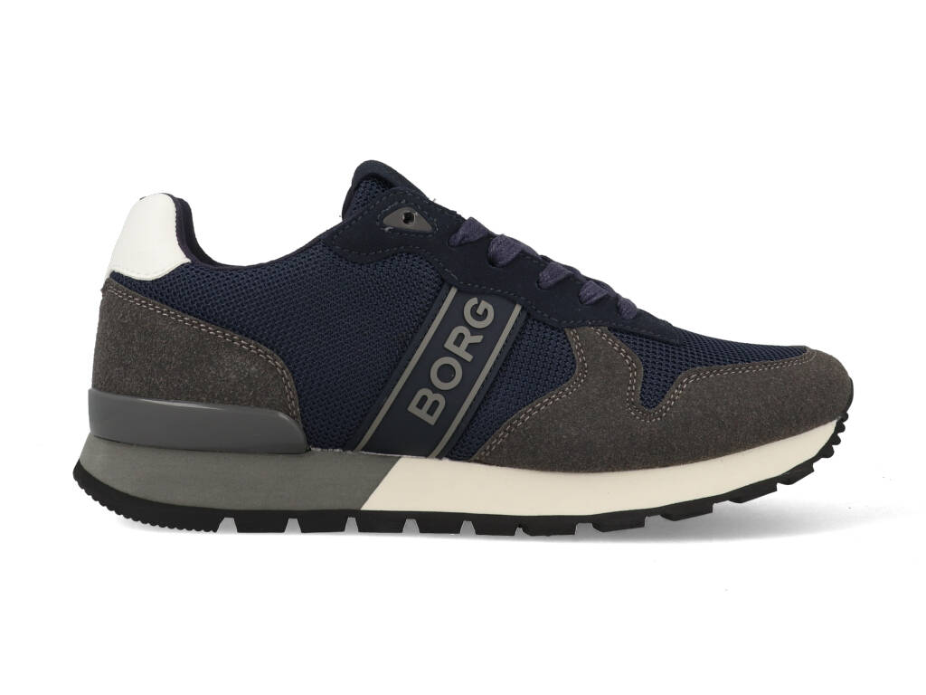 Björn Borg Sneakers R455 BLK 7303 Blauw / Grijs-40 Björn Borg Sneakers R455 BLK 7303 Blauw / Grijs-40