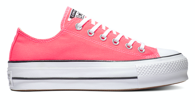 Converse All Stars Platform 565501C Roze-Wit-36.5