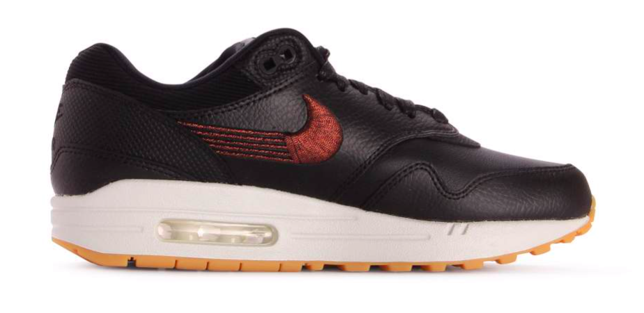 nike air max 1 premium zwart